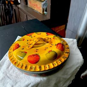 Vintage Italica Ars pie dish (keeper)